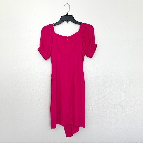 Anthropologie Maeve Pink Resort Wrap Dress - Picture 6 of 8
